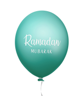 Ballons ramadan mubarak (6 pièces)